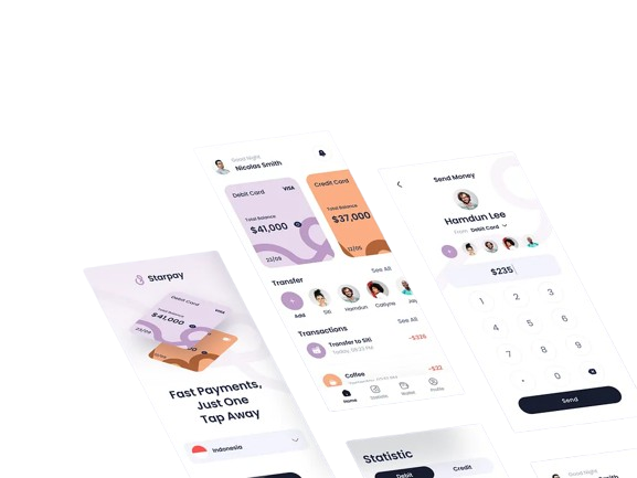 Financial App Interface